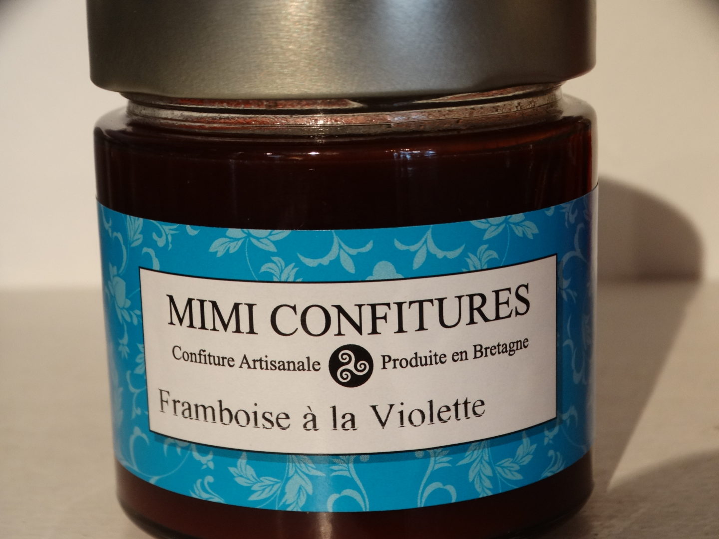 Confiture artisanale Framboise Violette - Le Mas des Confitures