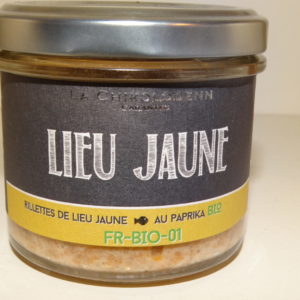 Rillettes de lieu jaune au paprika