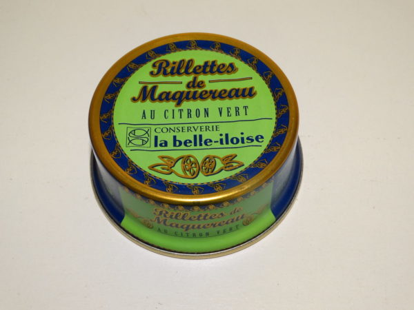 Rillettes de maquereau au citron vert La belle iloise