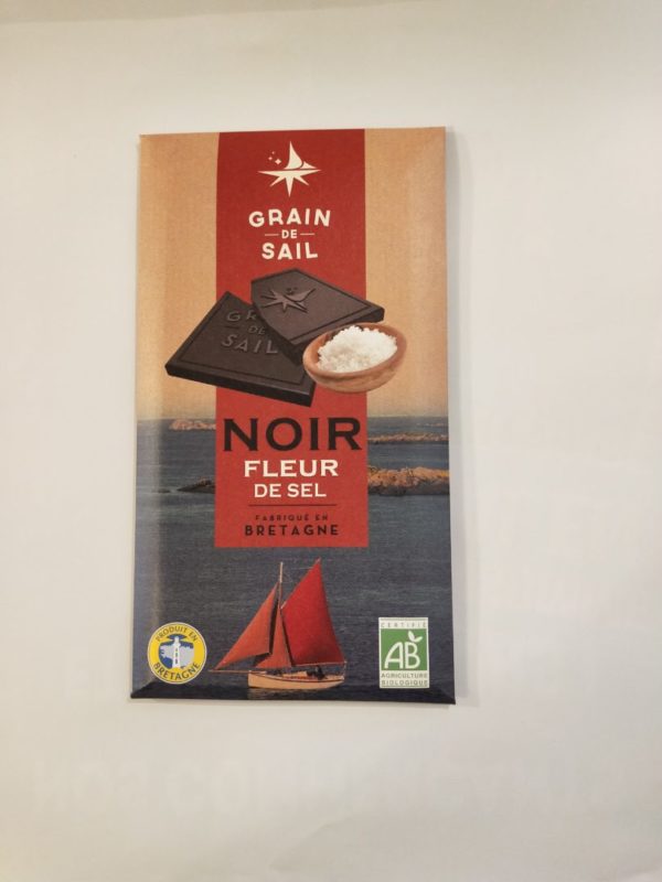 Chocolat noir fleur de sel